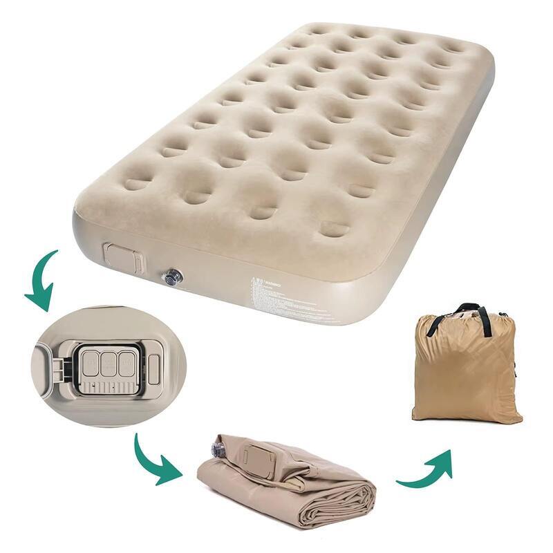 Air Mattress #Single :size  (রিচার্জেবল ব্যাটারী ইনবিল্ড পাম্পার)