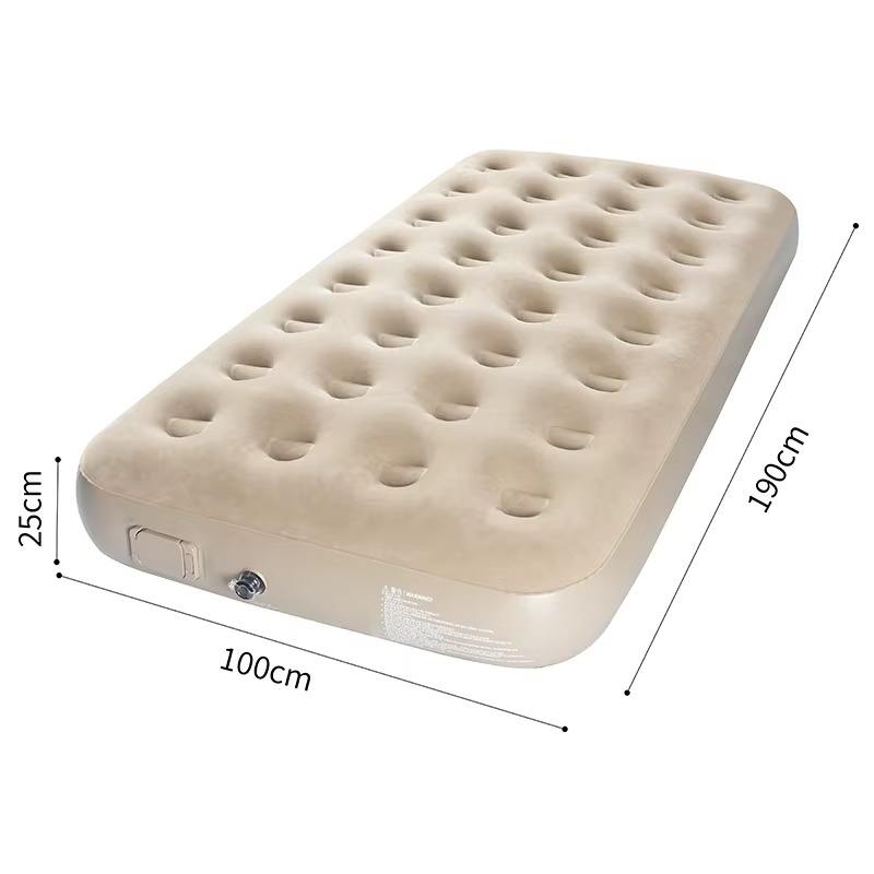 Air Mattress #Single :size  (রিচার্জেবল ব্যাটারী ইনবিল্ড পাম্পার) - Image 2