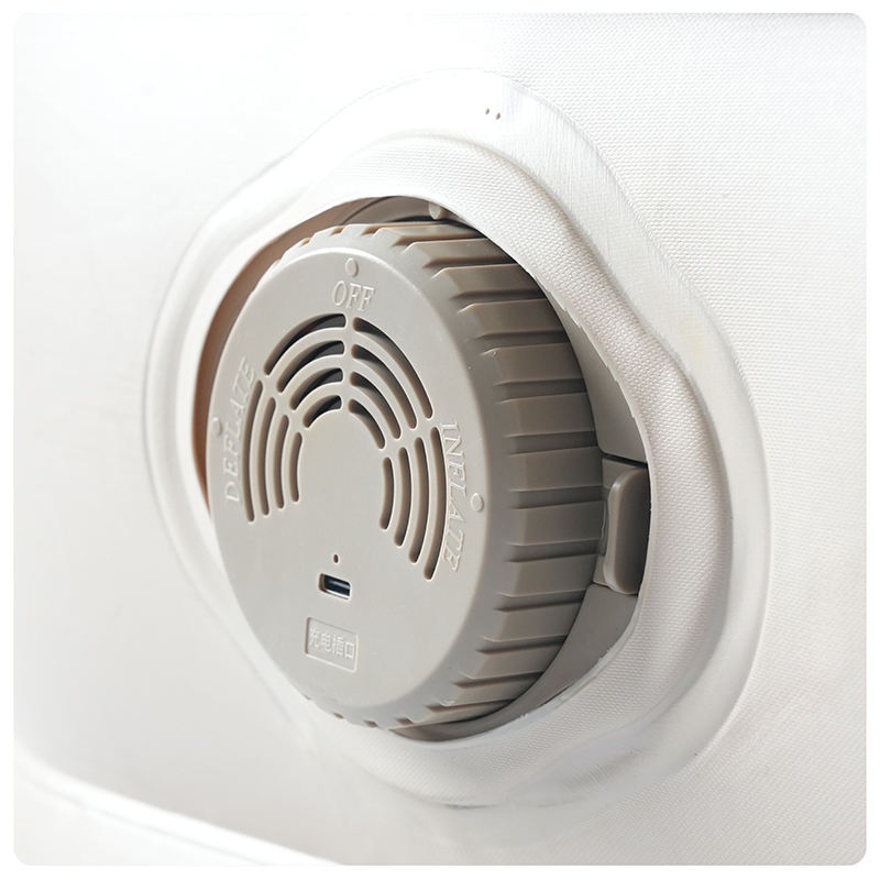 Air Mattress #Single :size ( রিচার্জেবল ব্যাটারী ইনবিল্ড পাম্পার) - Image 4