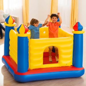 Intex, castle for jumping, inflatable trampoline